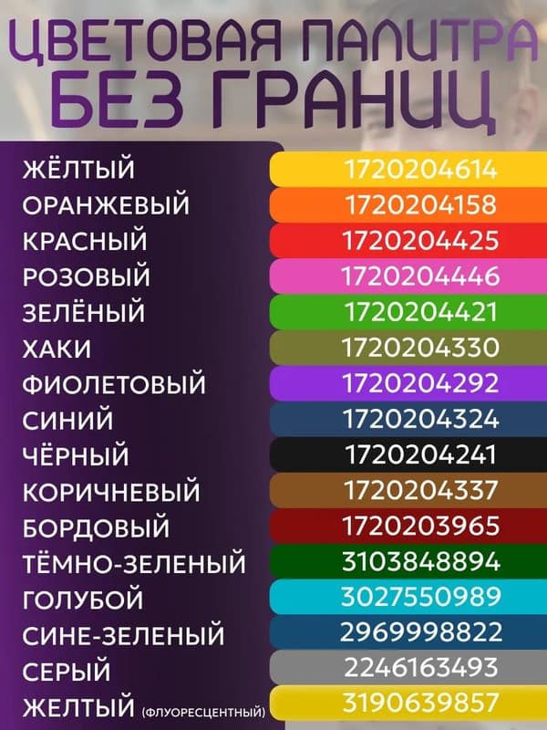 Голубая краска для натуральных тканей BFColor на 1 кг вещей