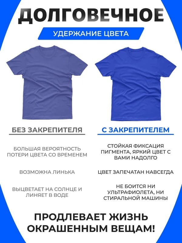 Закрепитель краски для ткани BF Color