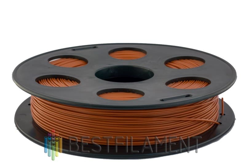 Шоколадный ABS пластик Bestfilament для 3D-принтеров 0,5 кг (1,75 мм)