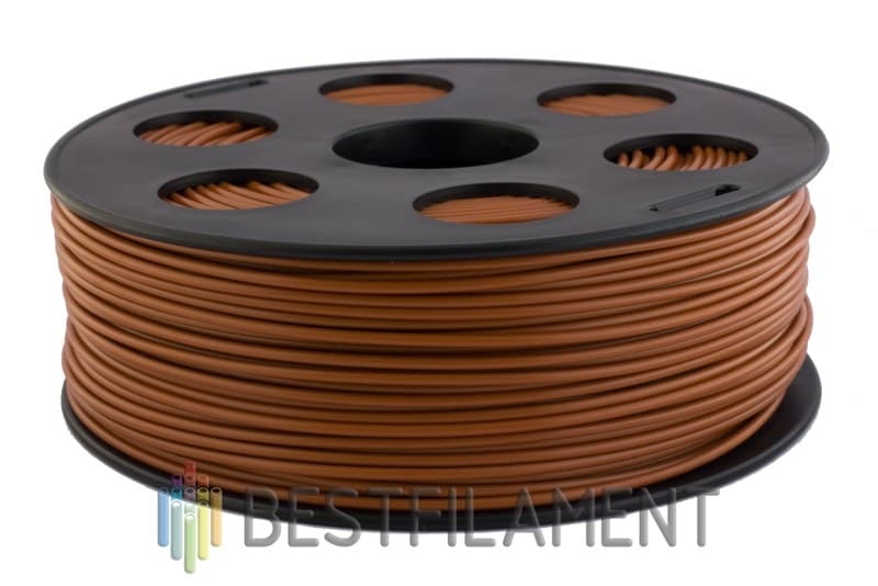 Шоколадный ABS пластик Bestfilament для 3D-принтеров 1 кг (2,85 мм)