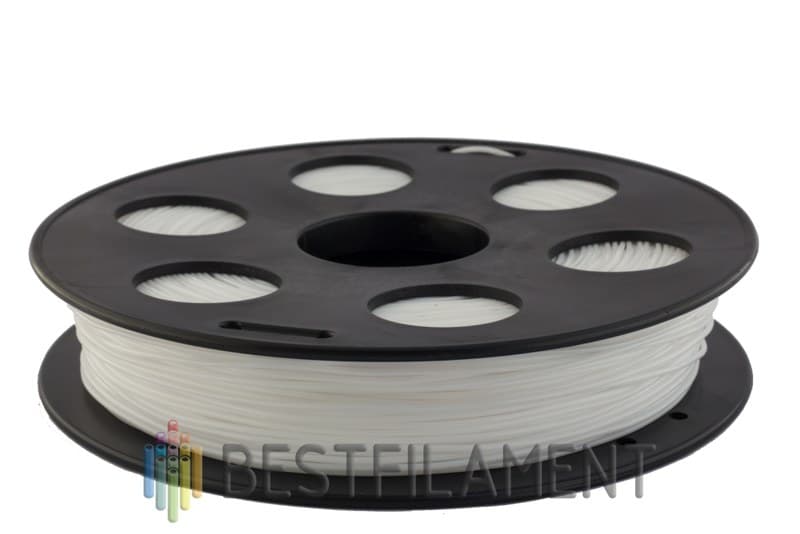 Белый Bflex пластик Bestfilament для 3D-принтеров 0,5 кг (1,75 мм)