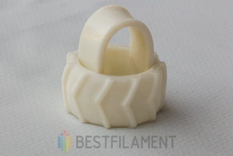 Белый Bflex пластик Bestfilament для 3D-принтеров 0,5 кг (1,75 мм)