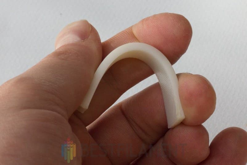 Белый Bflex пластик Bestfilament для 3D-принтеров 0,5 кг (2,85 мм)