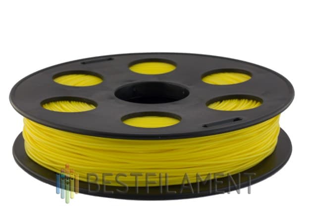 Желтый Bflex пластик Bestfilament для 3D-принтеров 0,5 кг (2,85 мм)