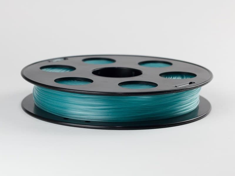 Светящийся в темноте PETG пластик Bestfilament для 3D-принтеров, цвет синий, 0,5 кг (1,75 мм)