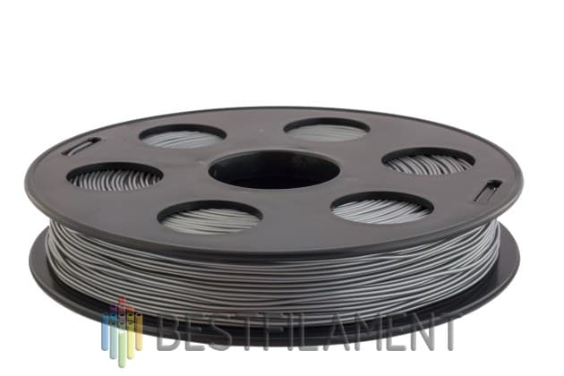 Серебристый металлик PETG пластик Bestfilament для 3D-принтеров 0,5 кг (1,75 мм)