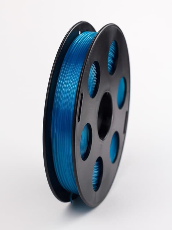 Флуоресцентный PETG пластик Bestfilament для 3D-принтеров, цвет голубой, 0,5 кг (1,75 мм)