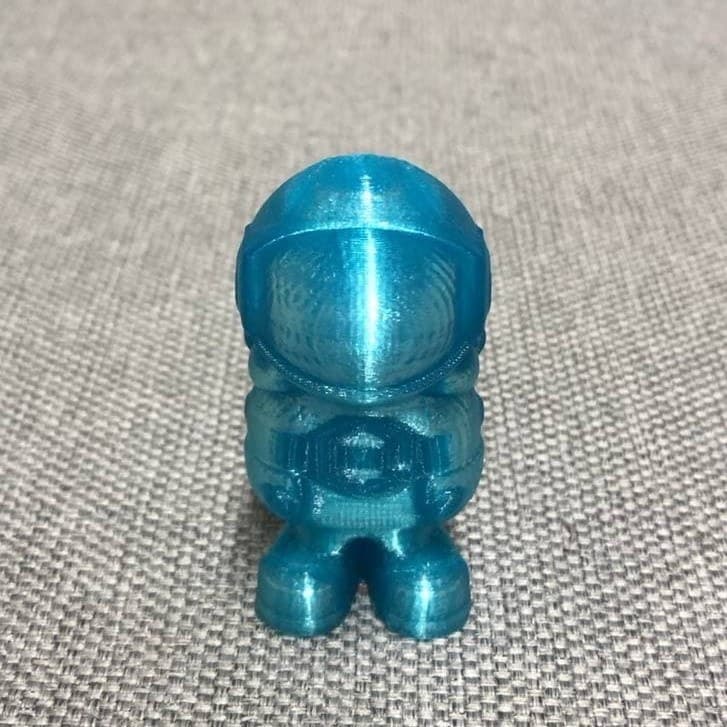 Флуоресцентный PETG пластик Bestfilament для 3D-принтеров, цвет голубой, 0,5 кг (1,75 мм)
