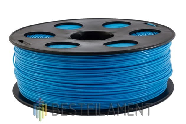 Голубой PETG пластик Bestfilament для 3D-принтеров 1 кг (1,75 мм)