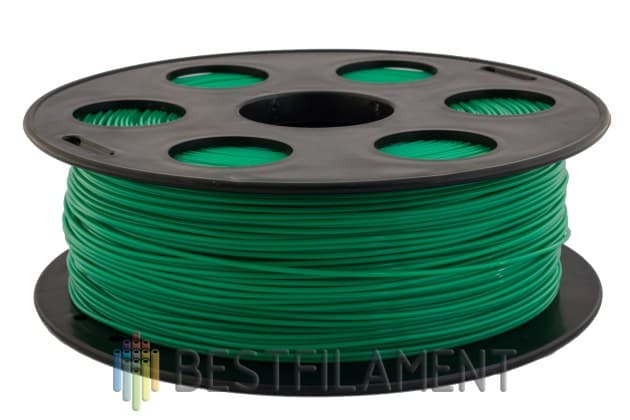 Зеленый PETG пластик Bestfilament для 3D-принтеров 1 кг (1,75 мм)
