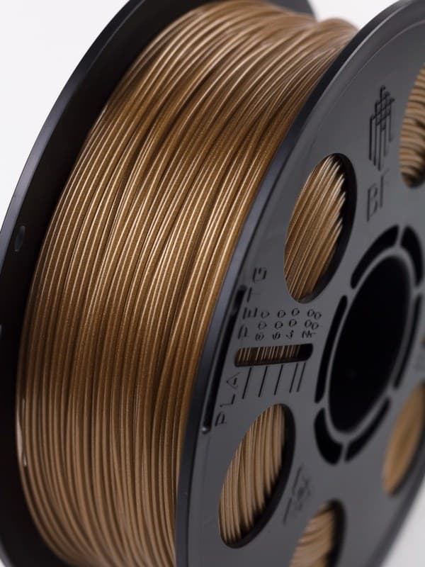 Золотистый металлик PETG пластик Bestfilament для 3D-принтеров 1 кг (1,75 мм)
