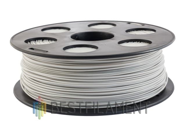 Светло-серый PETG пластик Bestfilament для 3D-принтеров 1 кг (1,75 мм)