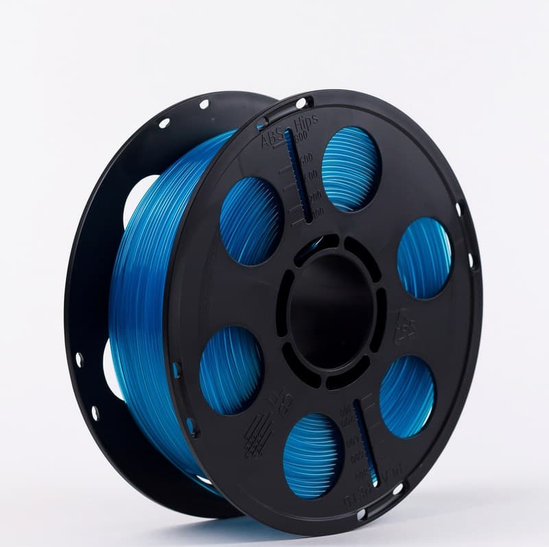 Флуоресцентный PETG пластик Bestfilament для 3D-принтеров, цвет голубой, 1 кг (1,75 мм)