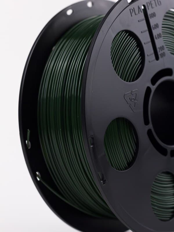 Темно-зеленый PETG пластик Bestfilament для 3D-принтеров 1 кг (1,75 мм)