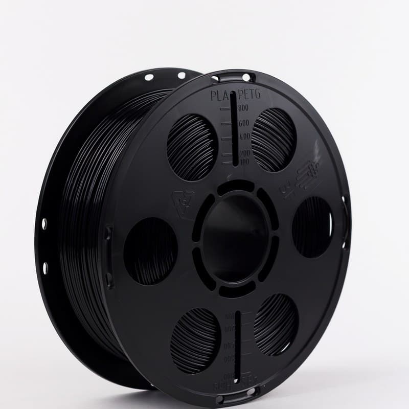 Черный PETG пластик Bestfilament для 3D-принтеров 1 кг (1,75 мм)