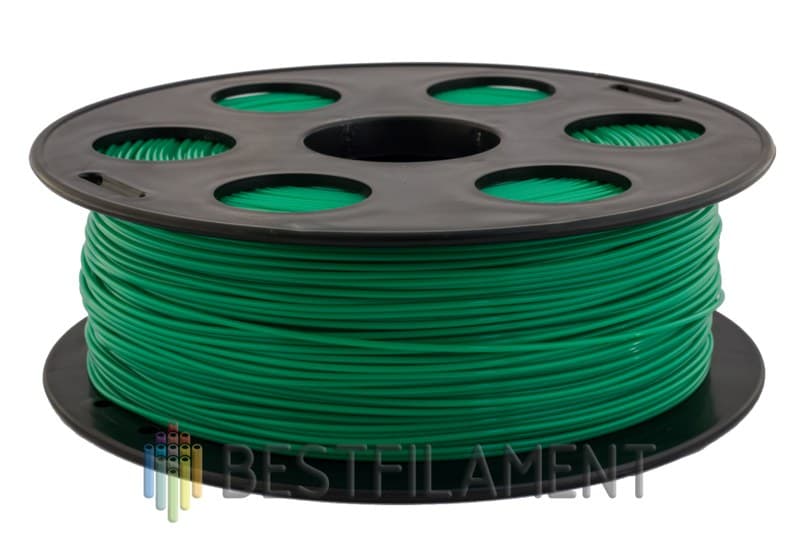 Зеленый PETG пластик Bestfilament для 3D-принтеров 1 кг (2,85 мм)