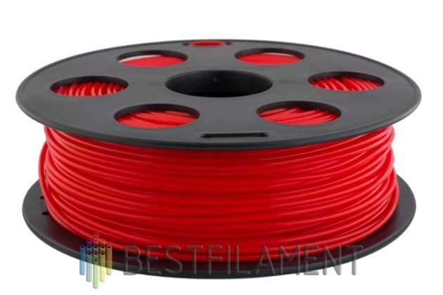 Красный PETG пластик Bestfilament для 3D-принтеров 1 кг (2,85 мм)