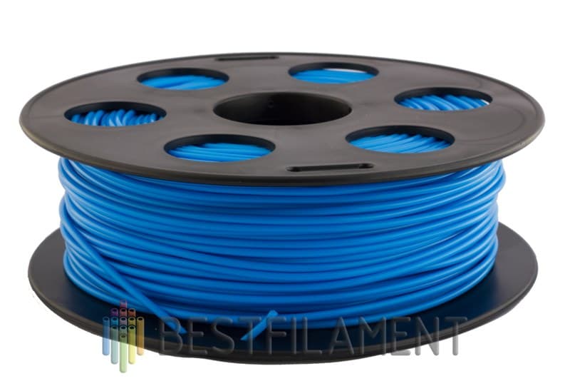 Синий PETG пластик Bestfilament для 3D-принтеров 1 кг (2,85 мм)