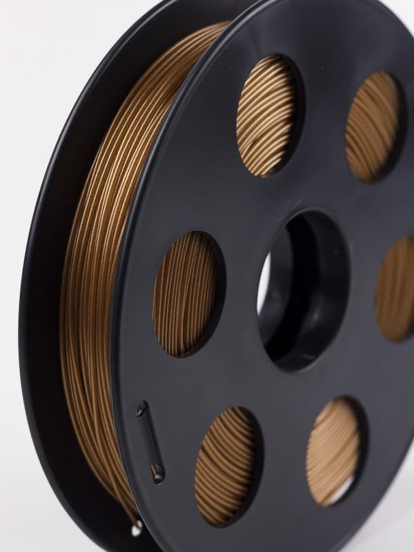 Золотистый металлик PLA пластик Bestfilament для 3D-принтеров 0,5 кг (1,75 мм)