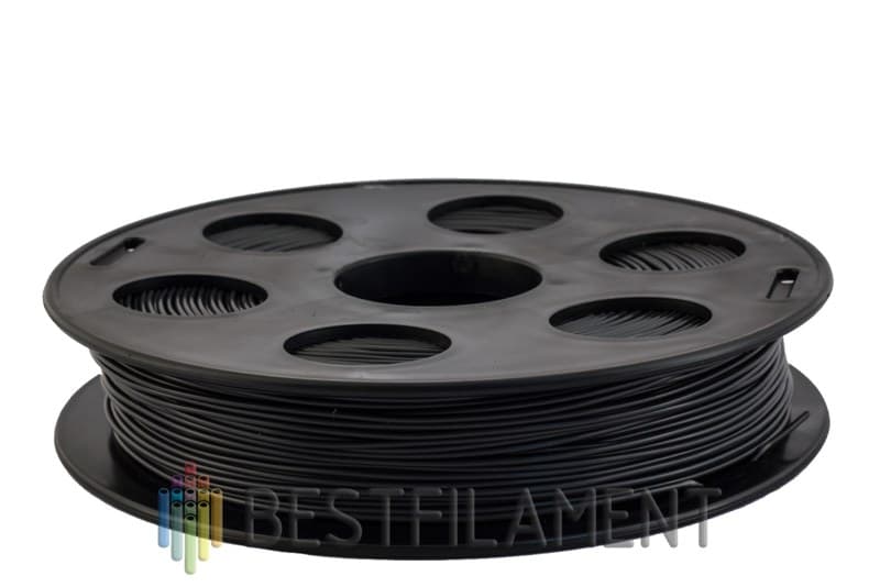 Черный PLA пластик Bestfilament для 3D-принтеров 0,5 кг (1,75 мм)