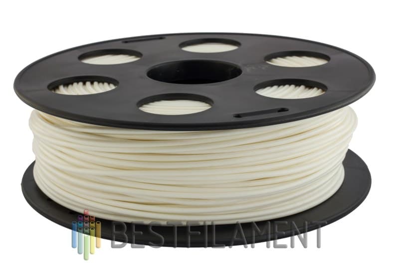 Белый PLA пластик Bestfilament для 3D-принтеров 1 кг (2,85 мм)