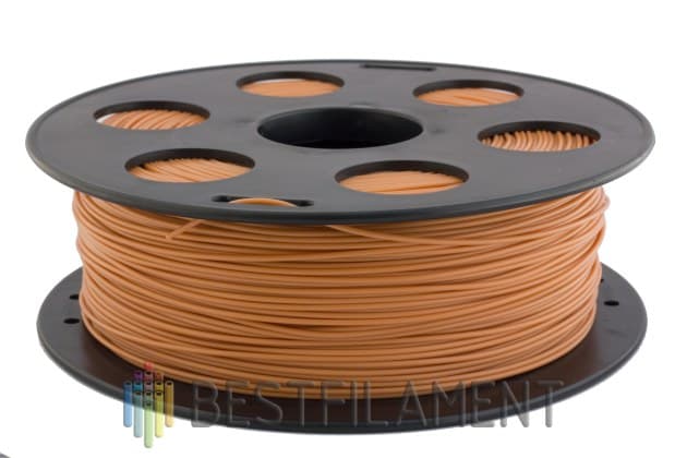 Коричневый PLA пластик Bestfilament для 3D-принтеров 1 кг (2,85 мм)