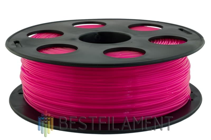 Розовый PLA пластик Bestfilament для 3D-принтеров 1 кг (2,85 мм)