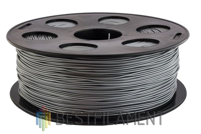 Серебристый металлик PLA пластик Bestfilament для 3D-принтеров 2,5 кг (1,75 мм)