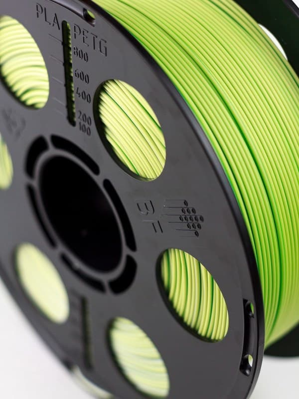 Трехцветный PLA шелк желтый зеленый серебро пластик Bestfilament для 3D-принтеров 1 кг (1,75 мм)
