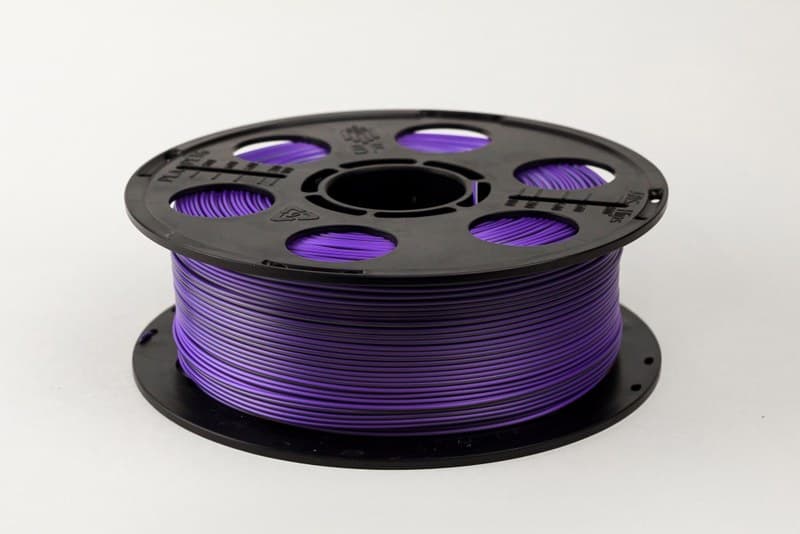 Трехцветный PLA шелк фиолетовый черный серебро пластик Bestfilament для 3D-принтеров 1 кг (1,75 мм)
