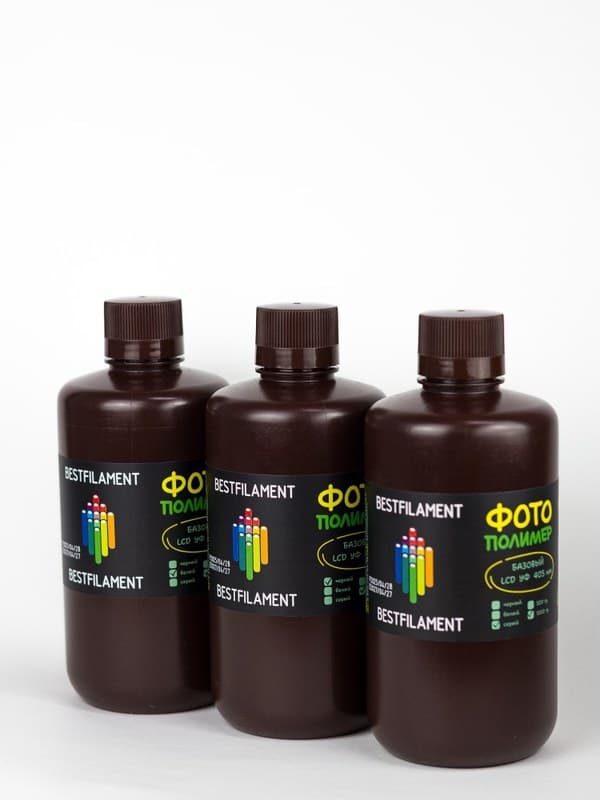Фотополимер BestFilament базовый 1 л цвет белый
