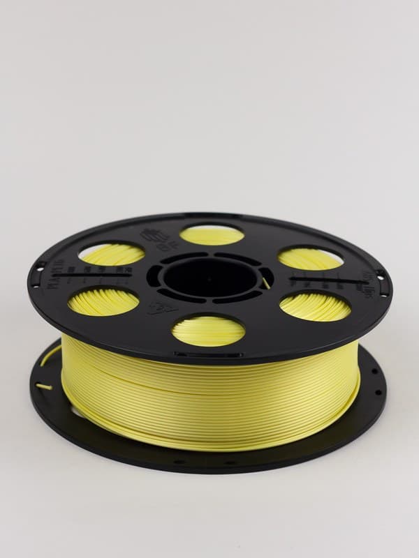 Желтый PLA-шелк пластик Bestfilament для 3D-принтеров 1 кг (1,75 мм)