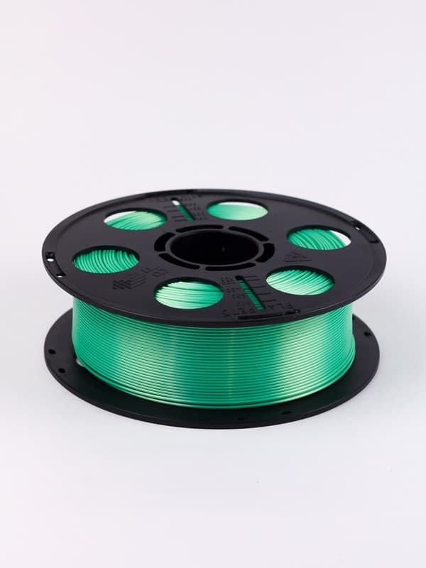 Зеленый PLA-шелк пластик Bestfilament для 3D-принтеров 1 кг (1,75 мм)