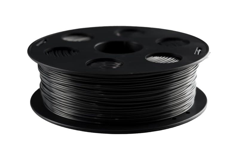 Черный PLA-шелк пластик Bestfilament для 3D-принтеров 1 кг (1,75 мм)