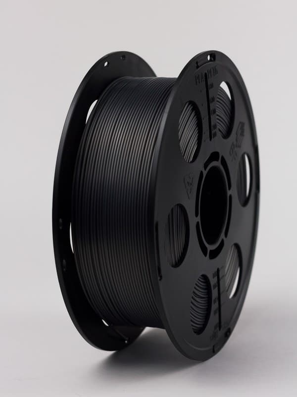 Черный PLA-шелк пластик Bestfilament для 3D-принтеров 1 кг (1,75 мм)