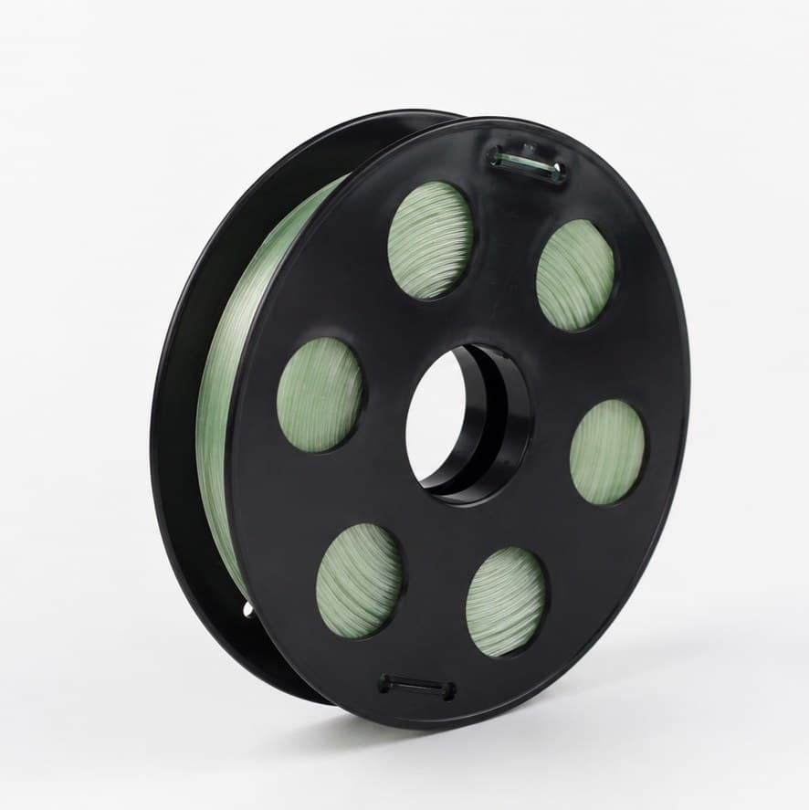 Светящийся в темноте PETG пластик Bestfilament для 3D-принтеров, цвет зеленый, 0,5 кг (1,75 мм)