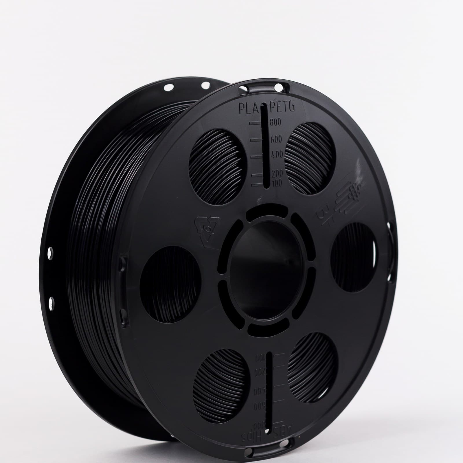 Черный PETG пластик Bestfilament для 3D-принтеров 1 кг (1,75 мм)