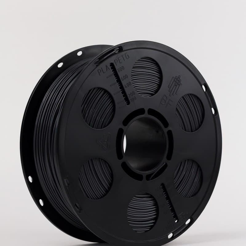 Черный PLA пластик Bestfilament для 3D-принтеров 1 кг (1,75 мм)