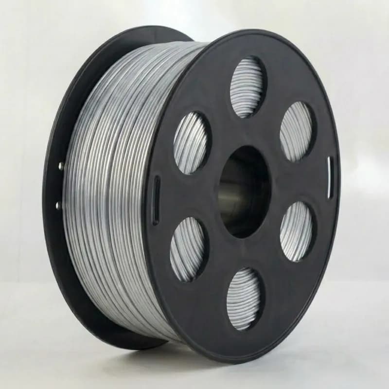 Серебристый PLA-шелк пластик Bestfilament для 3D-принтеров 1 кг (1,75 мм)