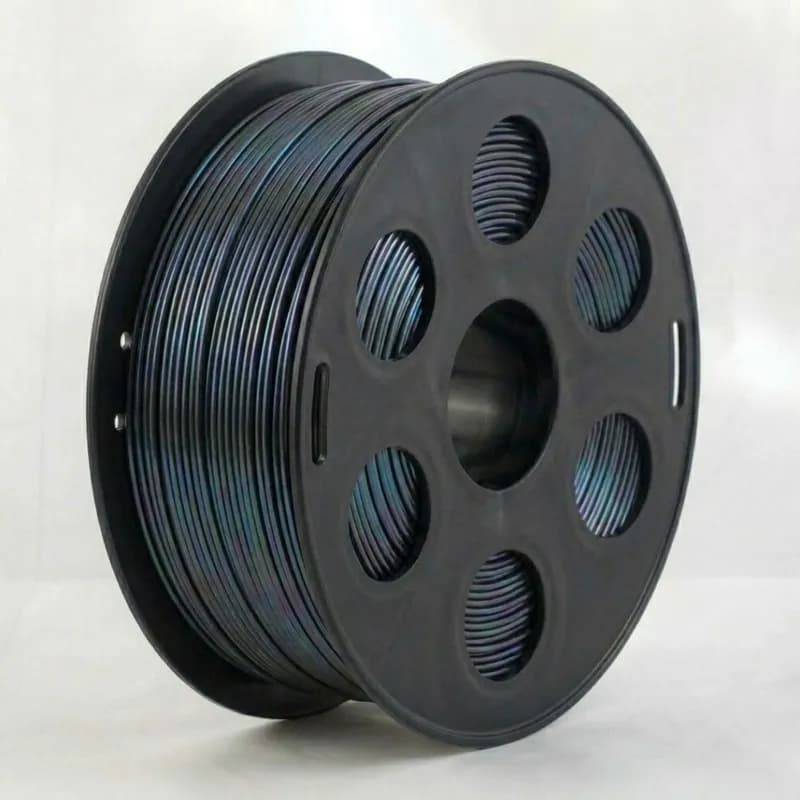 Черный PLA-шелк пластик Bestfilament для 3D-принтеров 1 кг (1,75 мм)